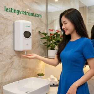 HỘP ĐỰNG NƯỚC RỬA TAY CẢM ỨNG LASTING TTB01